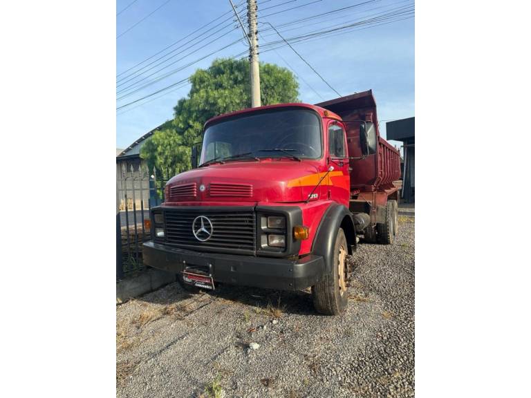 MERCEDES-BENZ - L-1313 - 1980/1980 - Vermelha - Sob Consulta